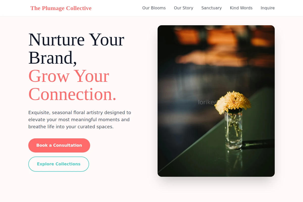 Flutter Floristry