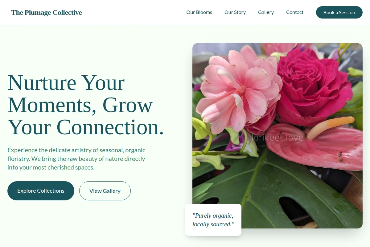 Organic Floristry