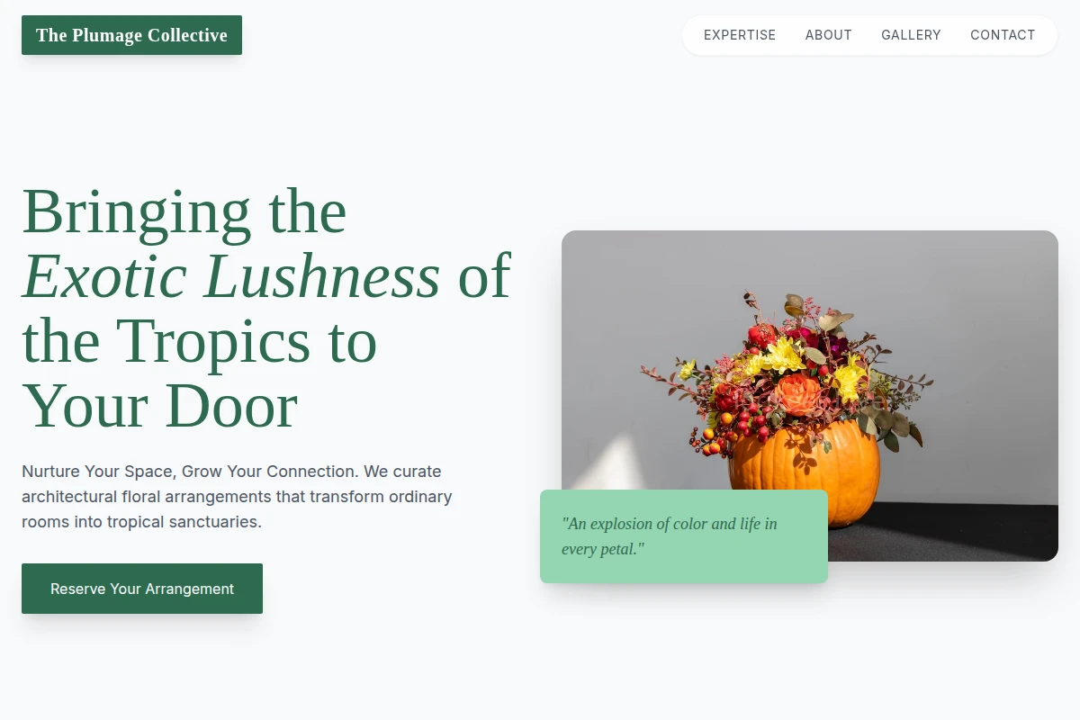 Tropical Floristry